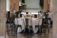 Guerin Hall rotunda - banquet setup